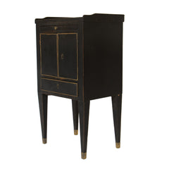 #1202 Gustavian Style Bedside Cabinet