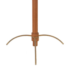 #1212 Lamp in Brass and wood by Hans Agne Jacobsen