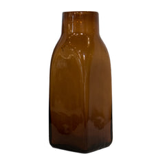 #122 Brown Glass Vase