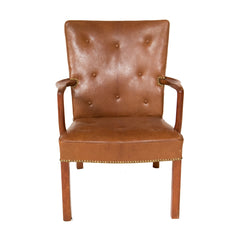 #1222 Lounge Chair in Niger Leather by Jacob Kjaer