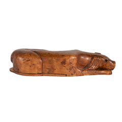 #1309 Folk Box in the Shape of a Dog