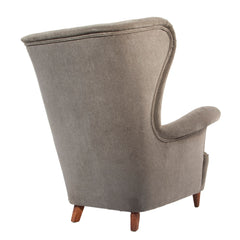 #1315 Wingback Lounge Chair in Velvet