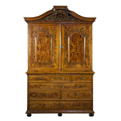 #142 Baroque Alder Root Cabinet