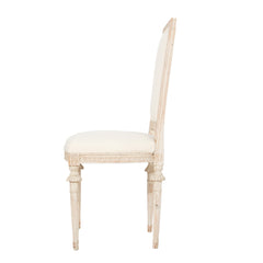 #17 Four Gustavian Side Chairs