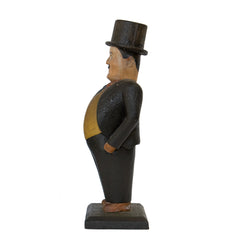 #174 Wooden Carved Man by Johan August Gustafsson