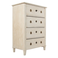 #227 Tall Gustavian Style Chest