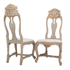 #241 Pair of Rococo Sidechairs