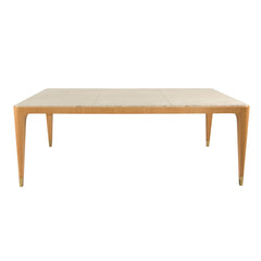 #258 Stone top Dining Table by Lucie Renaudot
