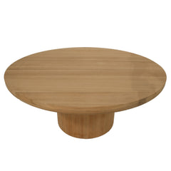 #3005 Dal - Round Outdoor/Indoor Coffee Table in Teak