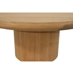 #3005 Dal - Round Outdoor/Indoor Coffee Table in Teak