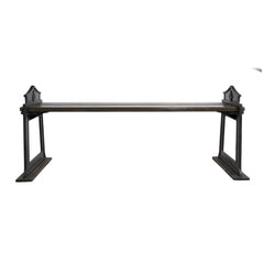 #36 Out Door Bench in Wood and Iron,