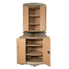 #394 Gustavian Corner Cabinet