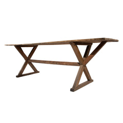 #411 Trestle Table