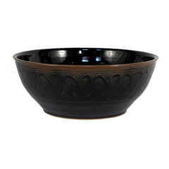 #438 Stoneware Bowl by Erik Reiff