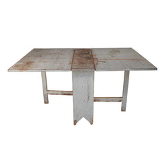 #510 Gustavian Drop Leaf Table