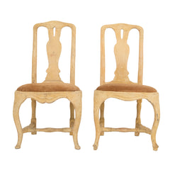 #59 Pair of Rococo Side Chairs
