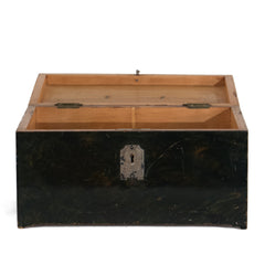 #612 Gustavian Box Veneered in Mazurbjork