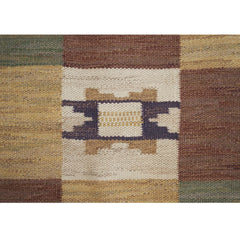 #645 Vintage Swedish Flat Weave Rug by Marta Maas-Fjetterstrom