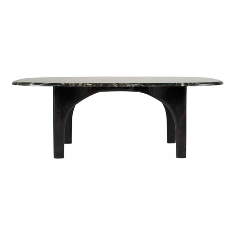 #718 Coffee Table in Rosso Levanto Marble