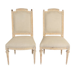 #74 Pair of Gustavian Side Chairs by Erik Ohrmark