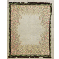 #873 Vintage Knotted Pile Rug by Anna Fjaested
