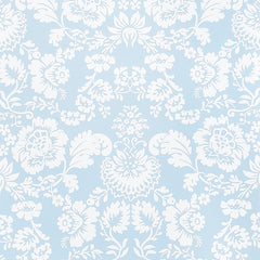 Baroness | Azul - Hand Printed Wallpaper