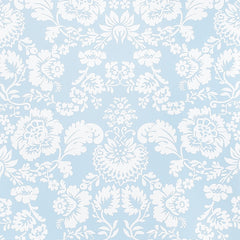 Baroness | Azul - Hand Printed Wallpaper