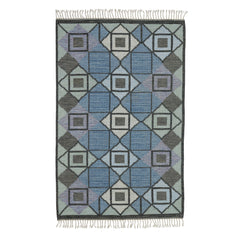 #864 Vintage Swedish Flatweave